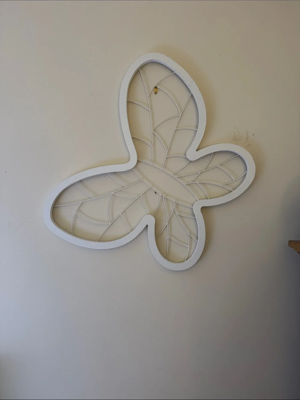 White Decorative Butterfly Wall Art - Home Wall Decor